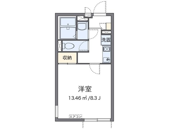 クレイノプランドールの物件間取画像